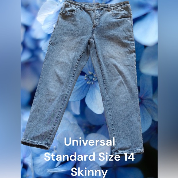 Universal Standard Skinny Jeans Size 14 - Picture 1 of 5